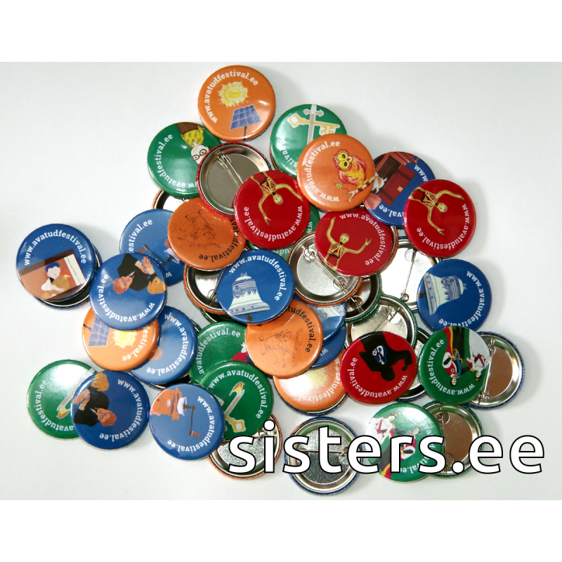 Oma pildiga rinnamärk 59mm