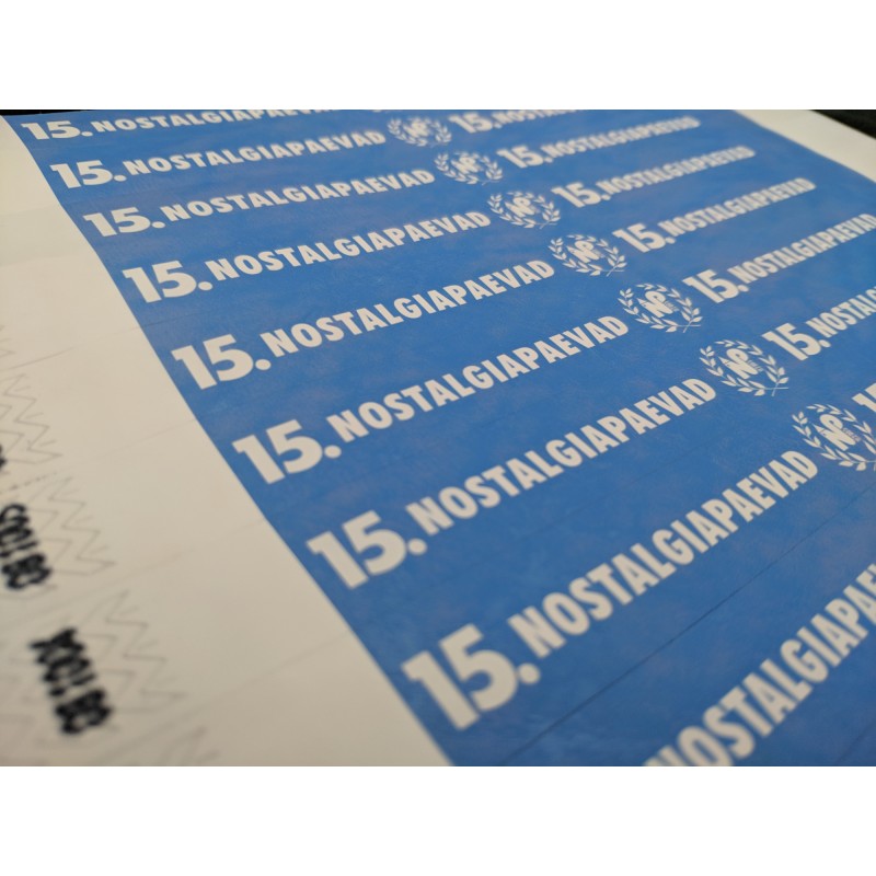 Trükiga käepaelad 100 tk pakis