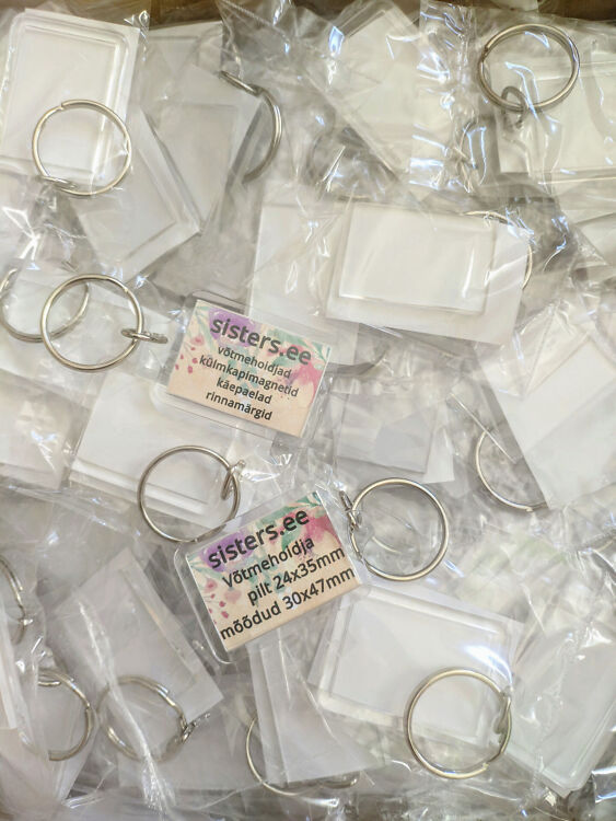 Võtmehoidja 24x35mm pildile - 10 tk