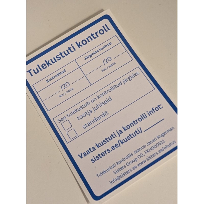 Tulekustuti kontroll (Viljandis)